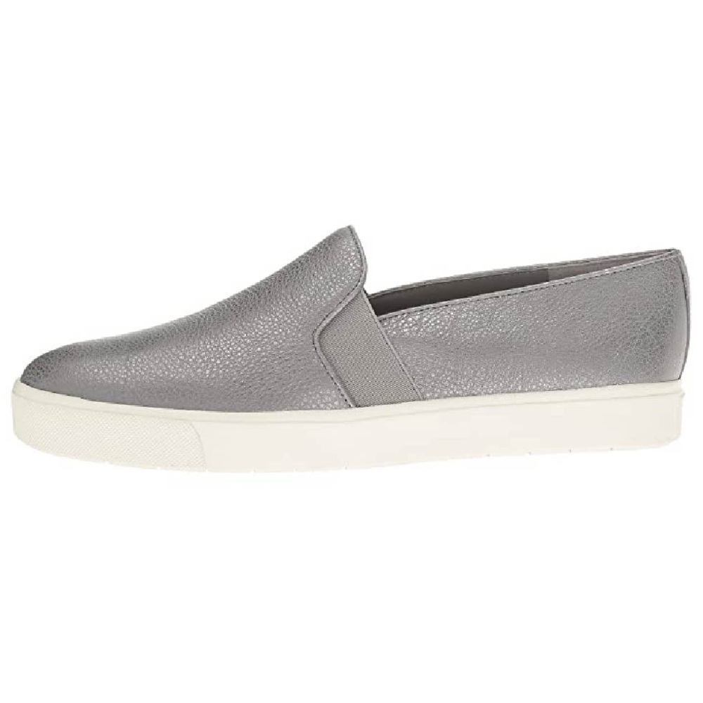 VINCE
Blair 12 Gunmetal Leather Slip On Sneakers